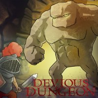 Devious Dungeon Playstation 4  box art
